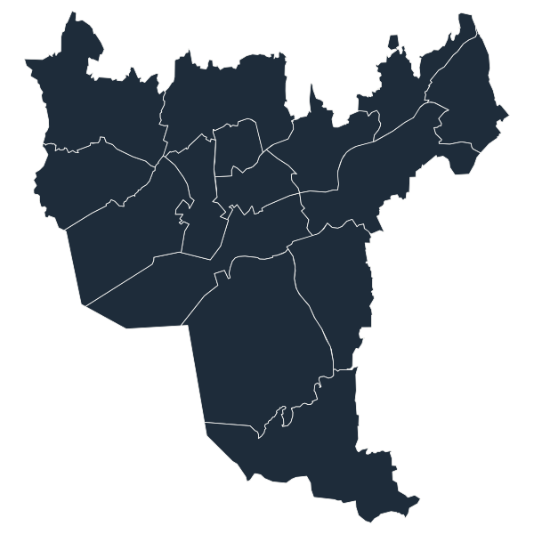 Oslo ward map
